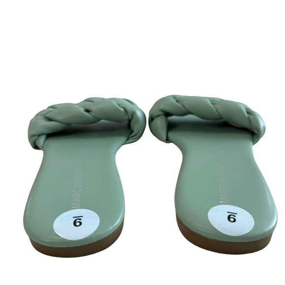 Marc Fisher Folier Padded Woven Flat Slides Size 9M - Picture 8 of 16